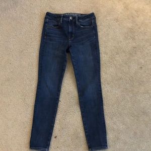 Super High Rise American Eagle Jeans